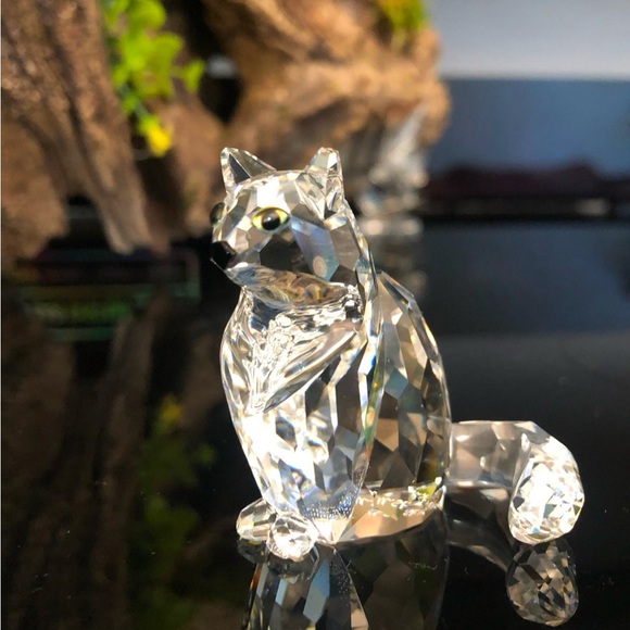 Swarovski Cat figurine crystal with original box and COA - Picture 4 of 5